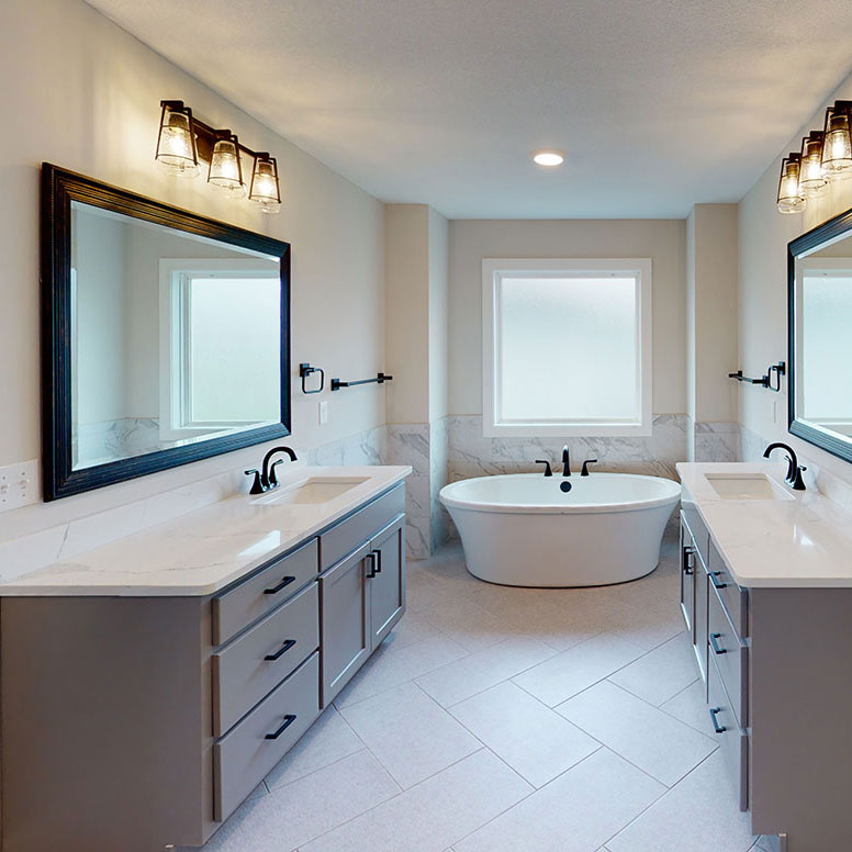 Graceful bathroom