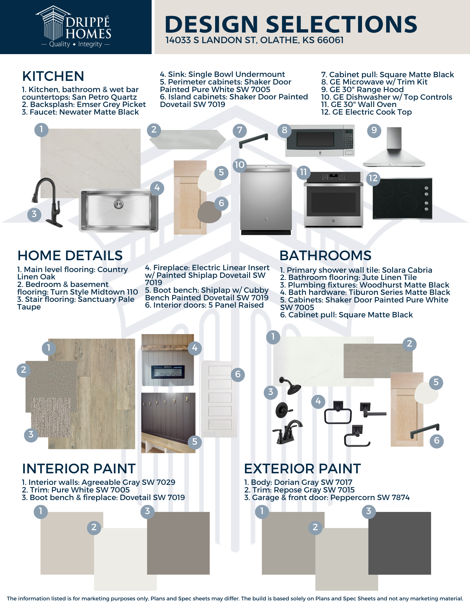 14033 S Landon St, Olathe Design Selections