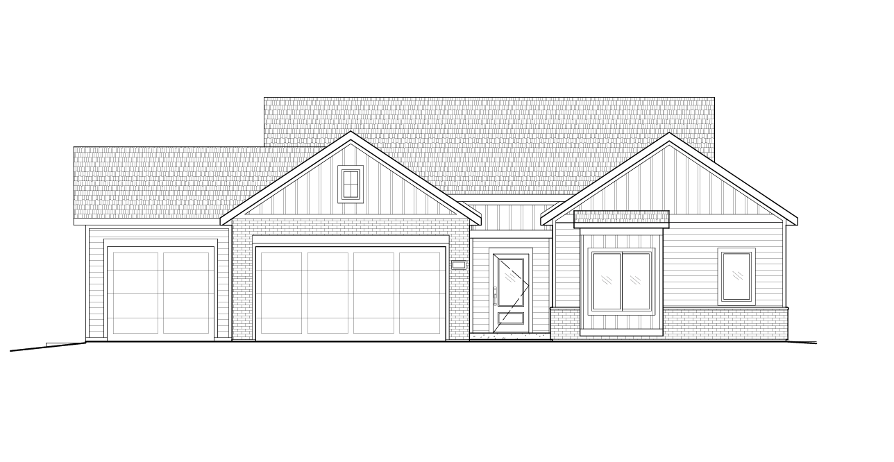 Waldron GL Front Elevation