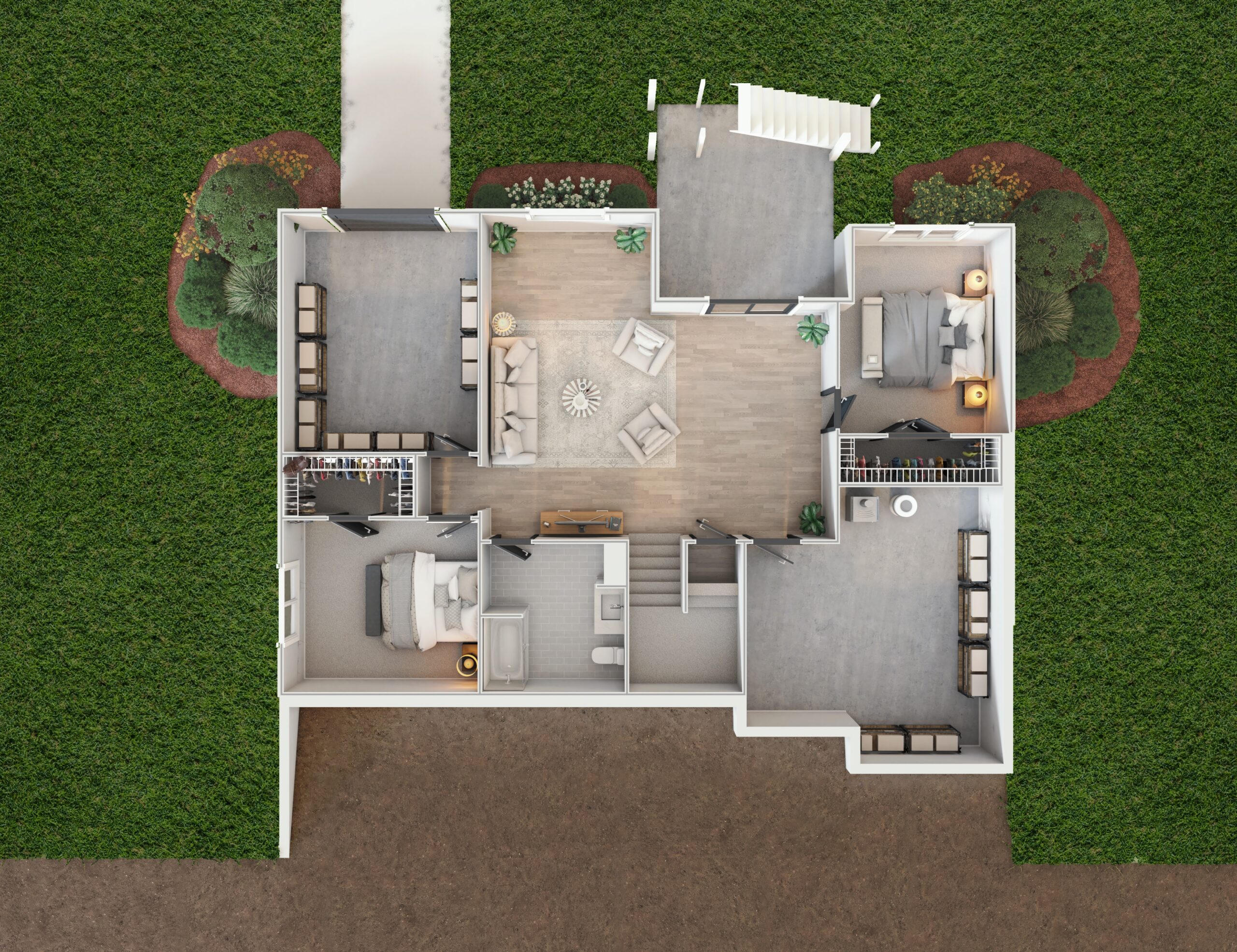 Kyler Lower Level Garage Left