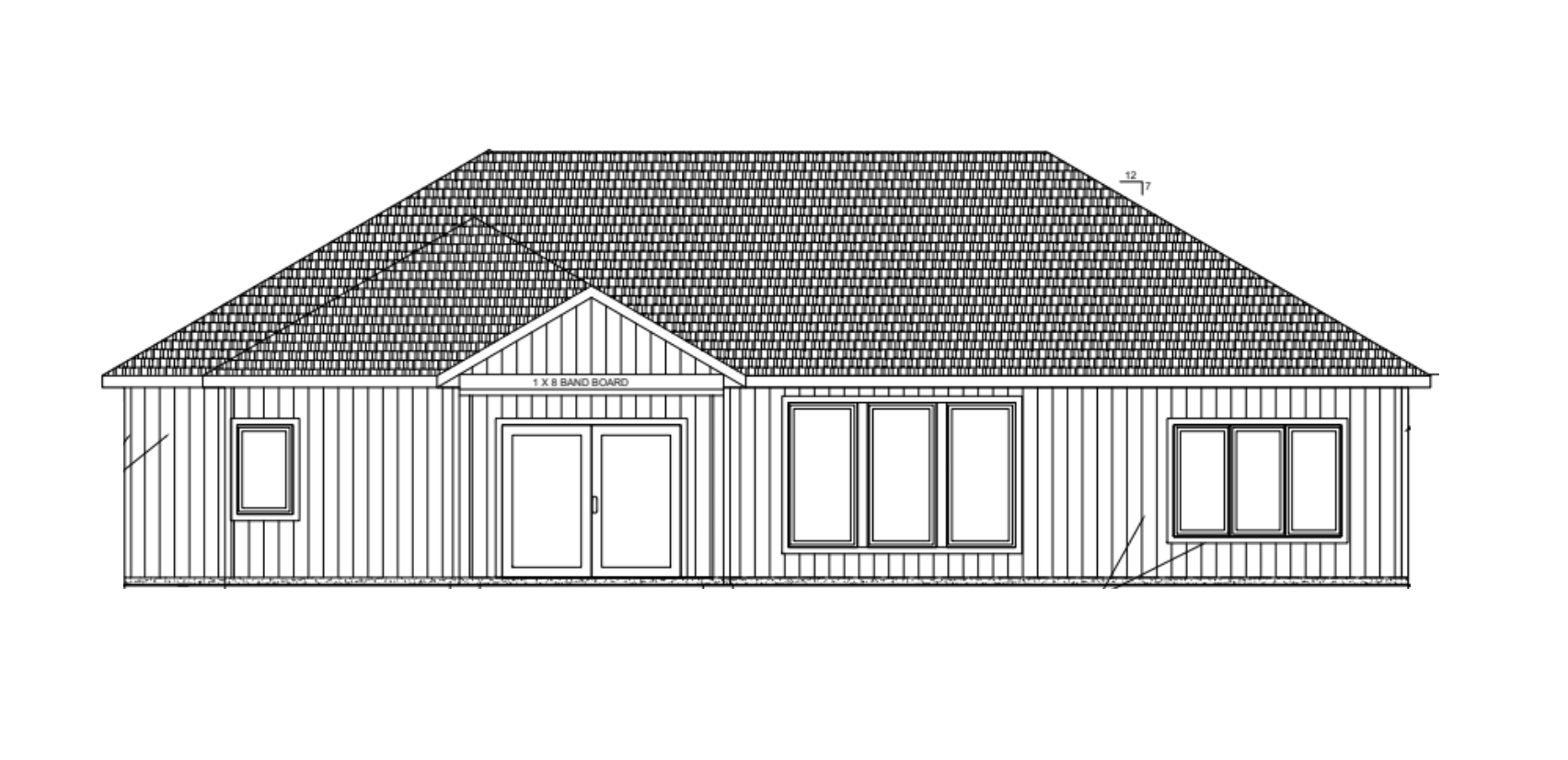 1218 Rear Elevation