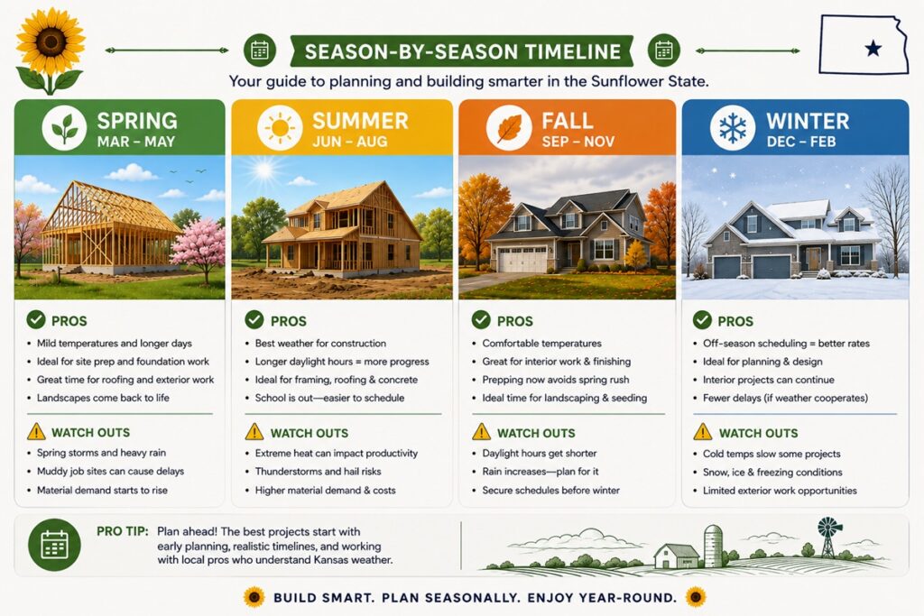 The Kansas Building Calendar At a Glance