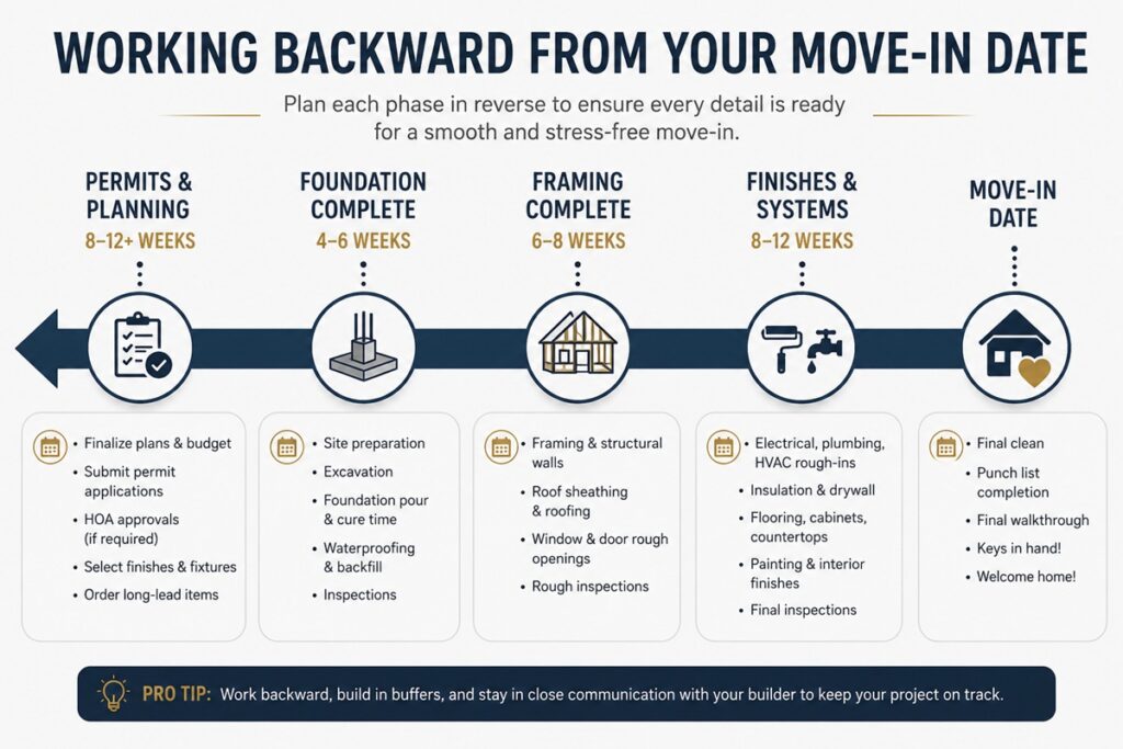 Working Backward From Your Move-In Date